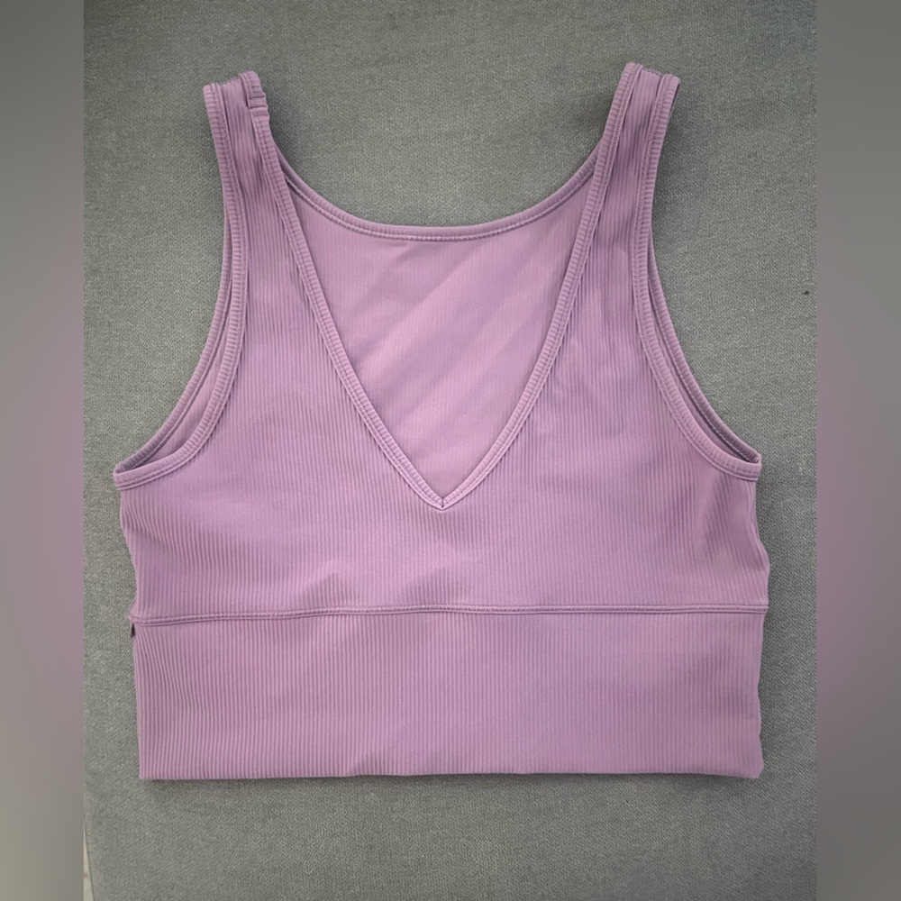 Lululemon Power Pivot Ribbed Tank Top Size 8